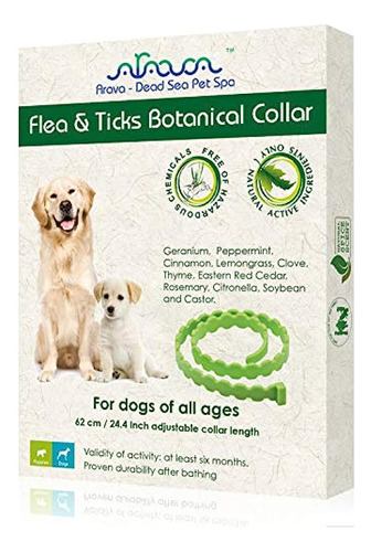 Arava Flea & Tick Prevention Collar - For Dogs & Puppie...