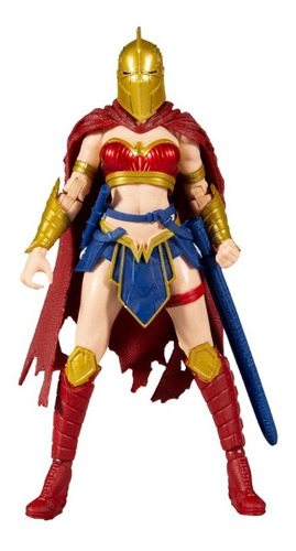 Imagen 2 de 8 de Wonder Woman Figura Dc Mulitiverse With Helmet Of Fate
