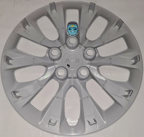 4 Tapacubos ( Tapones ) Rin De Acero Para Kia Forte. (Usado)