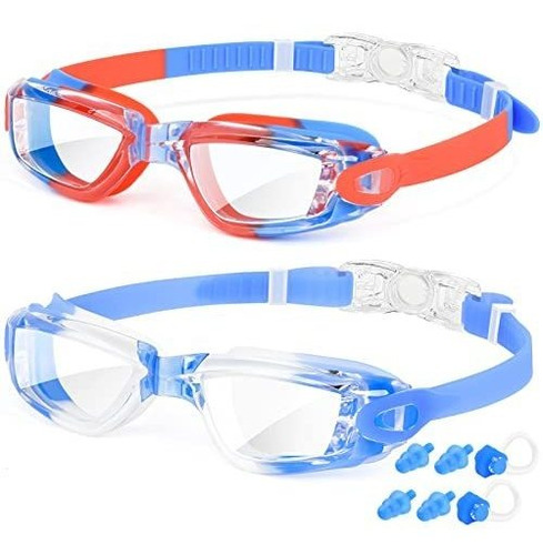 Easyoung Kids Swim Goggles-2 Pack Kids Natación Para Z67pc