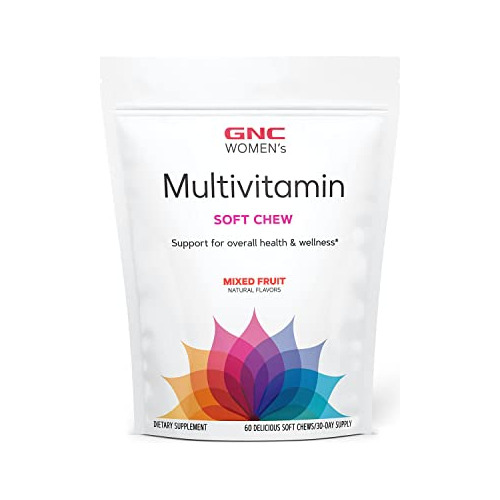 Gnc Mujers Multivitamina Suave Chew - Fruta Mpd7r
