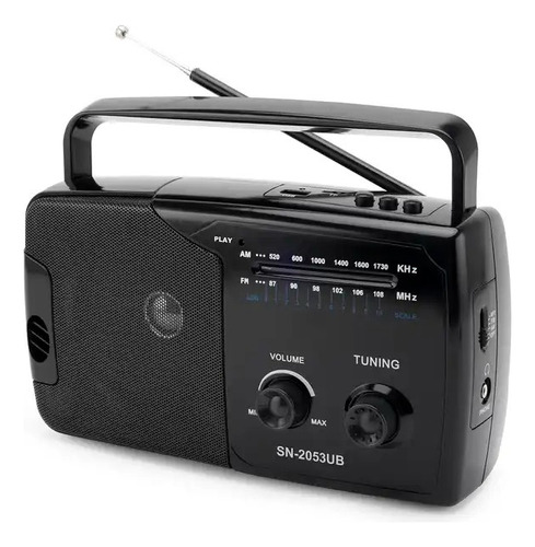 Radio Am/fm Con Bluetooth Haoning Sn-2053ub Tu Lugar Store