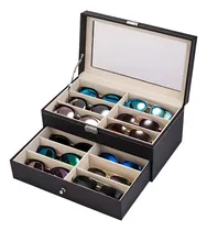 Comprar Organizador Gafas Porta Lente Estuche Caja Para 12 Unidades 