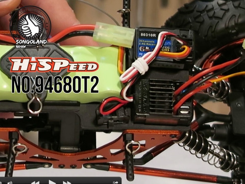 Imagen 4 de 8 de Variador Esc Speed Brushed Autos Rc 1/16 1/1 8 No Brushless