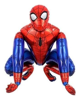 Globo Grande 4d Corpóreo Hombre Araña Spiderman Hermoso Lee