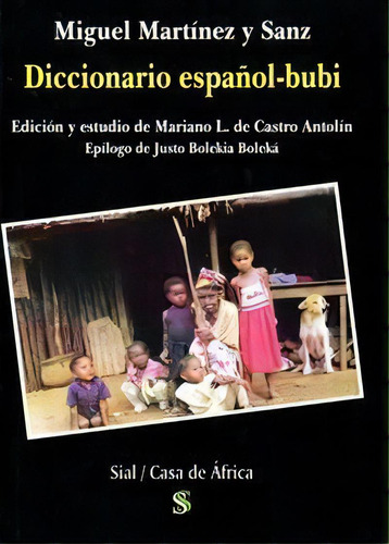 Diccionario Espaãâ±ol-buby, De Martínez Y Sanz, Miguel. Editorial Sial Ediciones, Tapa Blanda En Español