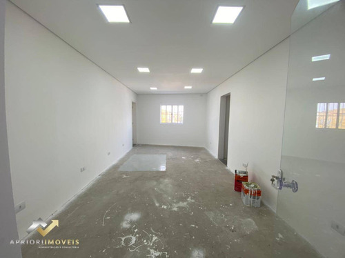 Sala Para Alugar, 36 M² Por R$ 900/mês - Centro - Santo André/sp - Sa0145