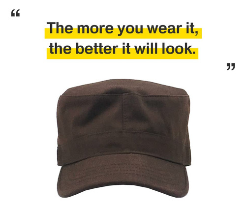 Kbk-1464 Dbr S Cadet Army Cap Sombrero Básico De Estilo Mil