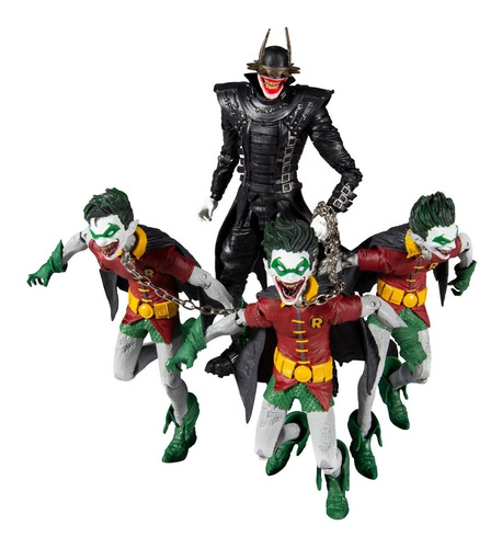 Batman Who Laughs With Robin Earth 22 Mcfarlane Dc Multivers