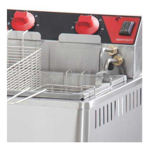 Fritadeira industrial Croydon Quente Elétrica FZ28 15L 220V