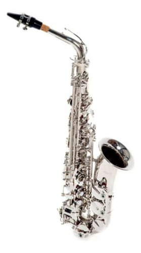 Mercury Jbas-200n Saxofon Alto E Llave F Plateada Env Gratis