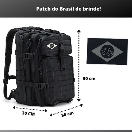 Mochila Tática Impermeável Braddock 50L – Condado Store