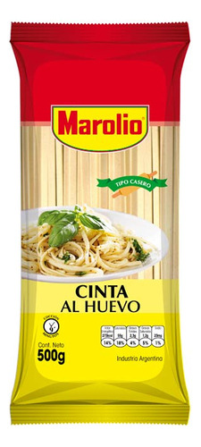 Fideos  Cinta Hvo 500 Gr Marolio Pro