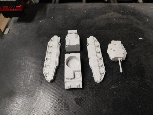 Tanque Britanico Crusader Mk3 Ww2, Escala 1/72, Color Blanco