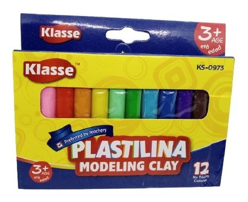 Plastilina Klasse 12 Colores 