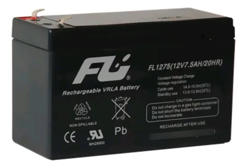 comprar Bateria 12v 7.5 Ah Unitec Para Ups Sellada Recargable 