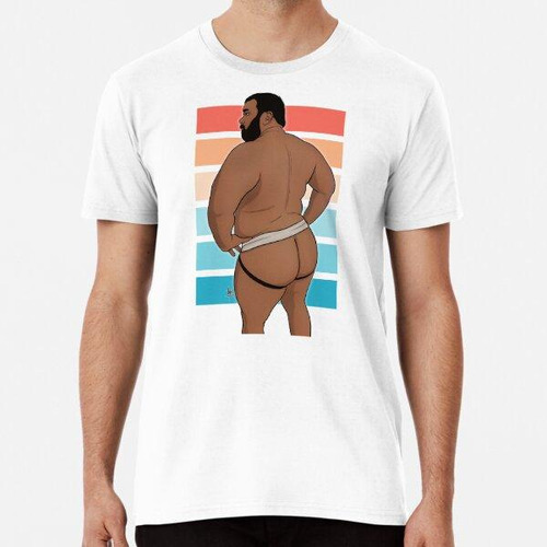 Remera Oso Gordito Relajante Algodon Premium