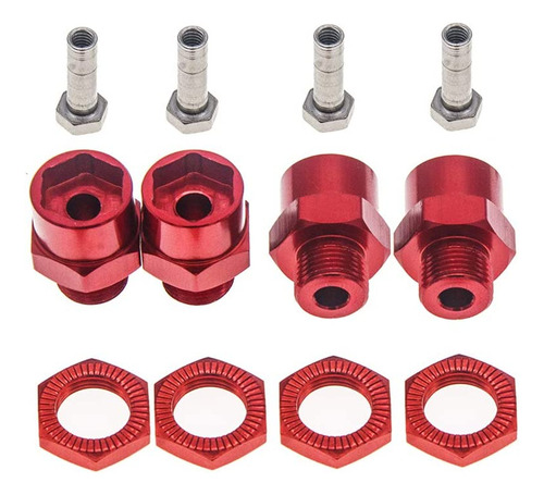 Paquete De 4 Adaptadores De 0.472 In A 0.669 In De Rueda Hex