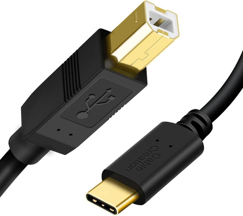 Cable Impresora Usb B A C Macbook Pro, Air  Controlador Dj