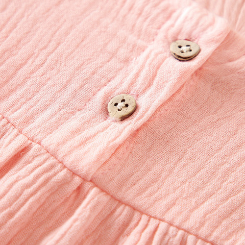 Conjunto Rosa De 3 Piezas De Algodón Con Diadema Para Bebé