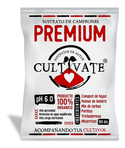 Cultivate Sustrato De Autor Premium 80 Ltrs