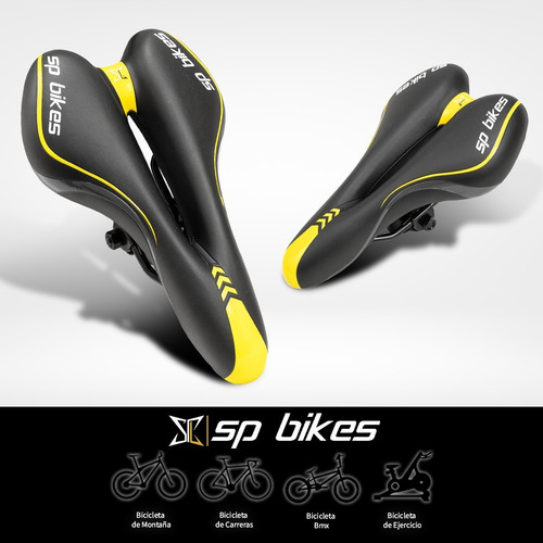 Imagen 3 de 8 de Asiento Para Bicicleta De Paseo Diseño Comodo Y Amplio