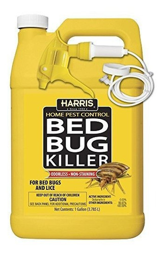 Harris Cama Insecticida, Spray De Galon, De Amarillo.