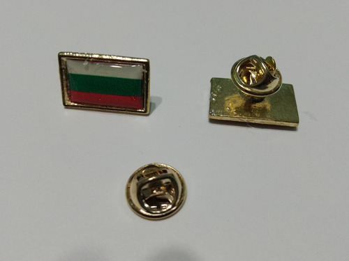 Pins Bandera Bulgaria  De 2 Cms