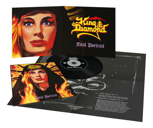 King Diamond Fatal Portrait Cd Vinyl Style