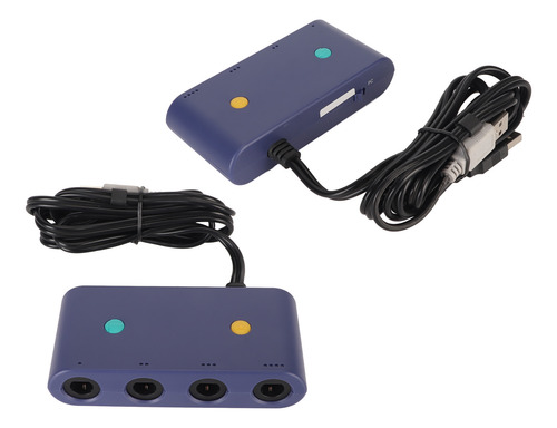 Adaptador De Convertidor De Mando 3 En 1 Para Juegos Wiiu Pc