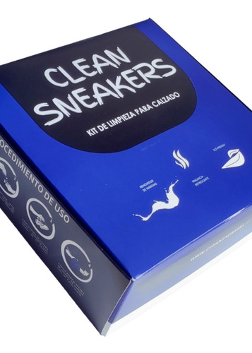 Imagen 2 de 3 de Kit De Limpieza De Zapatillas Con Borrador De Gamuza