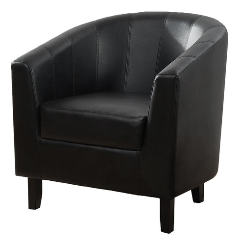 Butaca Sillón Poltrona Sofa 1 Cuerpo Living Simil Cuero