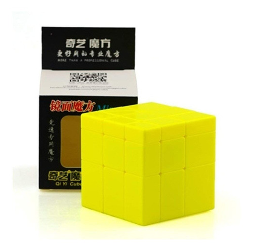 Cubo Rubik Qiyi 3x3 Mirror Blocks Magic Cube Stickerless