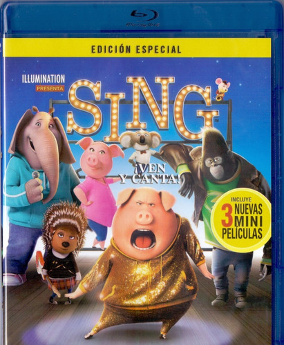 Sing Ven Y Canta Pelicula Blu-ray