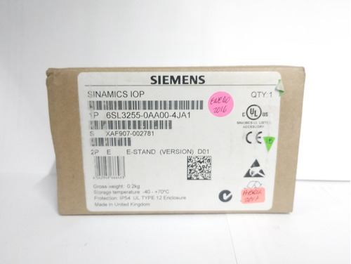Panel Operador Inteligente Sinamics G120 Siemens 
