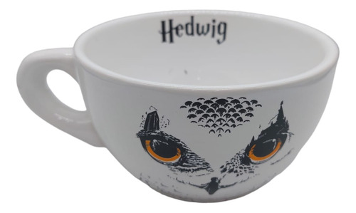 Tazon Taza Hogwarts Harry Potter Hp Buho Hedwig Blanca