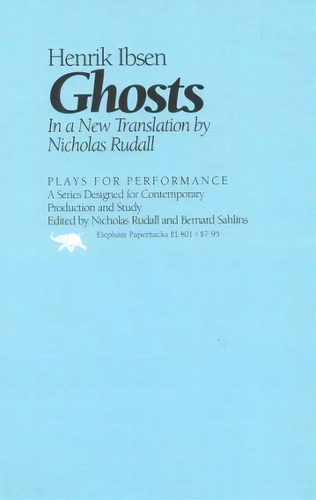 Ghosts, De Henrik Ibsen. Editorial Ivan R Dee, Inc, Tapa Blanda En Inglés