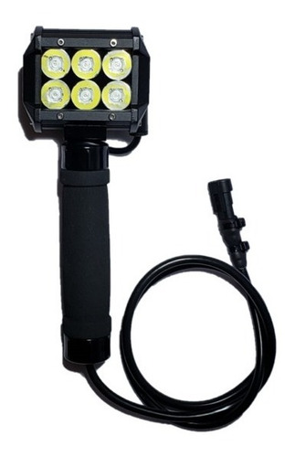 Lanterna Led Silibim Tático Profissional Sl1800+cabos Brinde