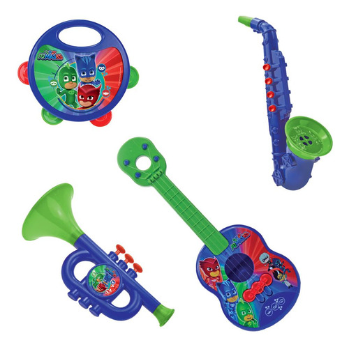 Kit Com Instrumentos Musicais - Pjmasks