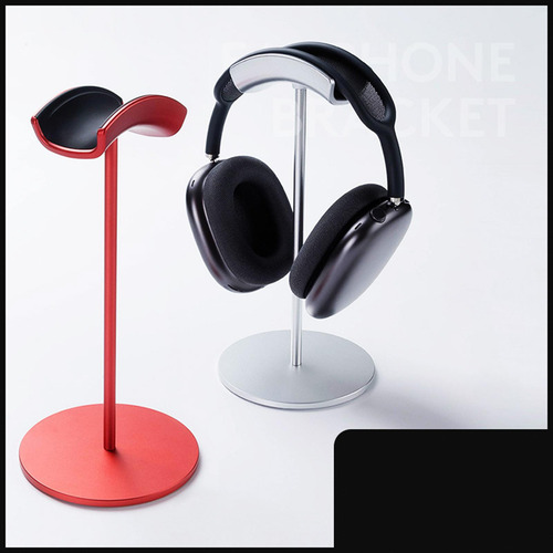 Soporte Para Auriculares De Aleación De Aluminio Rojo