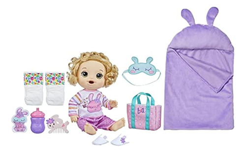 Baby Alive Bunny Sleepover Baby Doll, Muñecas De 12 Pulgadas