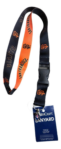 Lanyard Wincraft Mlb Giants 2 Tone