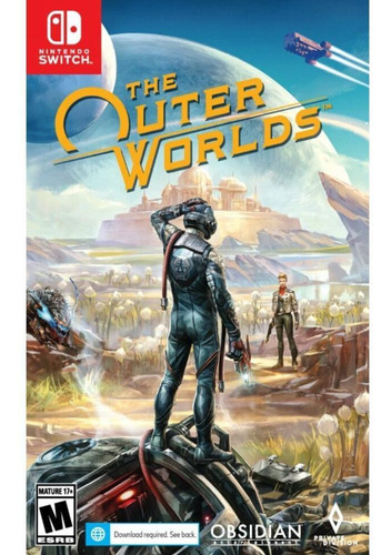 The Outer Worlds Switch Mídia Física Novo Lacrado Original