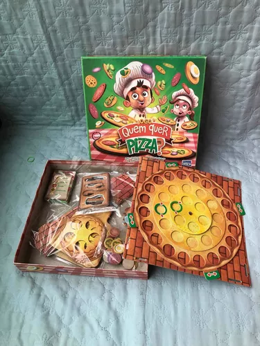 Quem quer pizza? - Jogo de Tabuleiro - Toyster Brinquedos