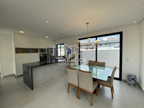 Imagem 10 de 30 de Lindo Sobrado Com 223 M² 4 Dormitórios Suítes/3 Com Closet No Condomínio Ibi Aram I Em Itupeva - Sp - Ca00679 - 70646338