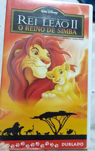 Vhs Rei Leão Ii O Reino De Simba (dublado)
