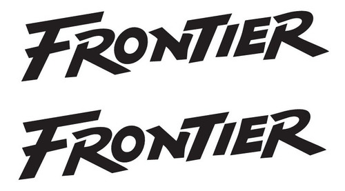 Sticker Frontier Para Puertas Compatible Con Frontier