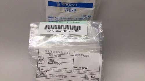Pisco Vfuh2 Filter Holder Pt Tokyo Electron 024-013340-1 Ccb