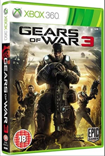 Gears Of War 3 Xbox 360 Físico Original Compatible Con One