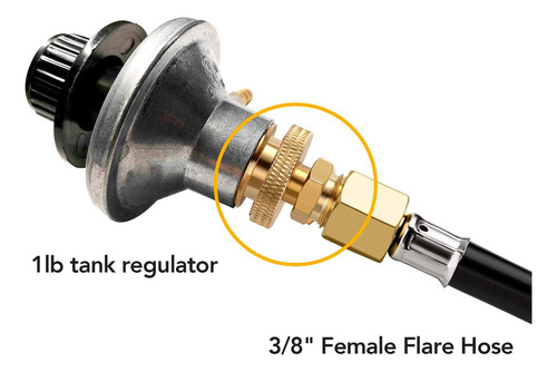 Conector De Manguera Para Conectar La Manguera A La Botella